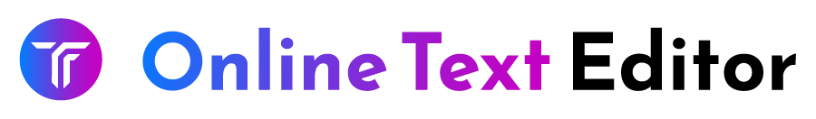 Online Text Editor