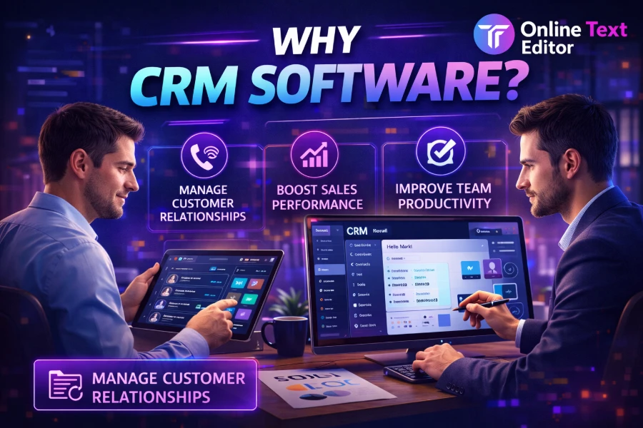 why crm software